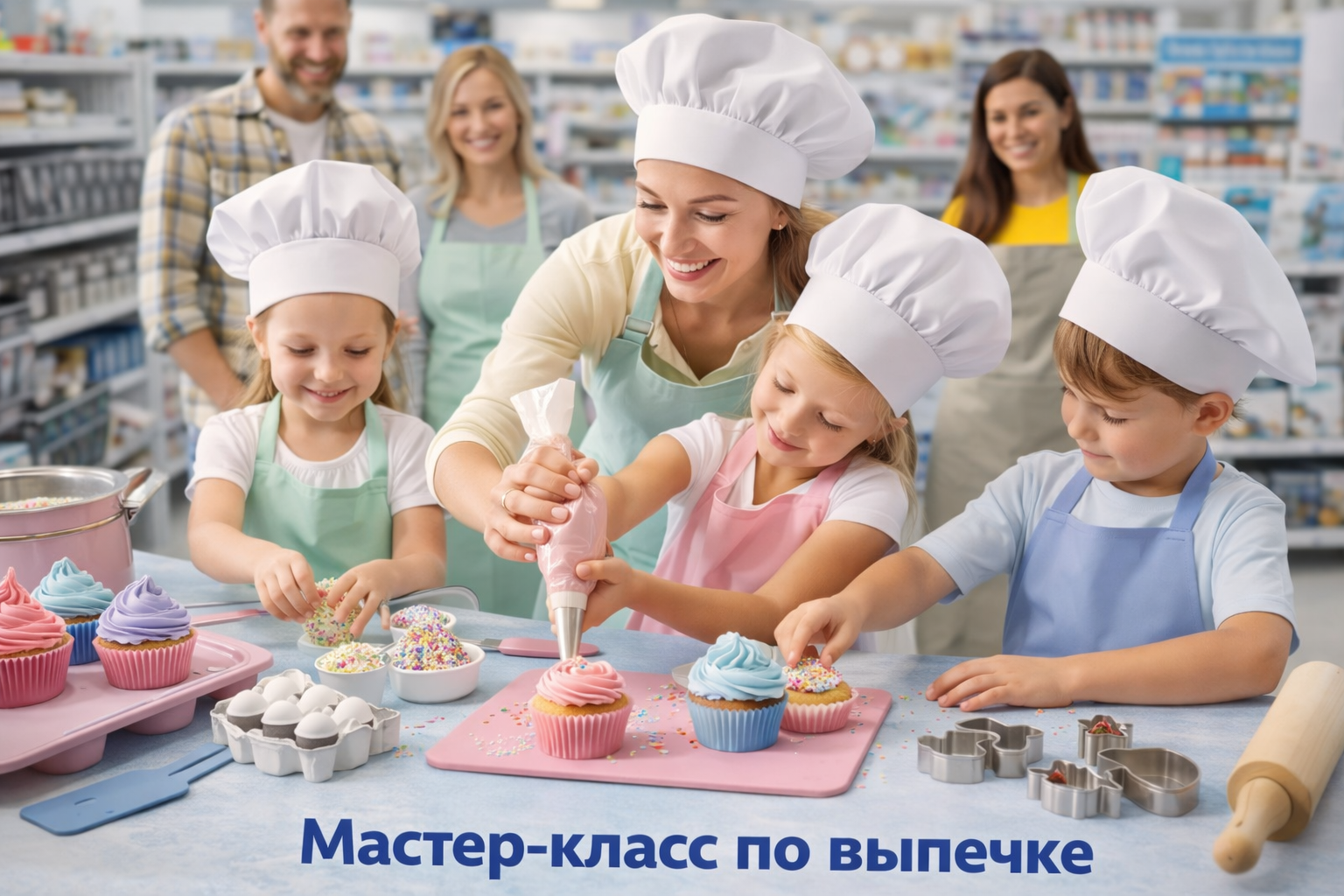 Мастер-класс по выпечке