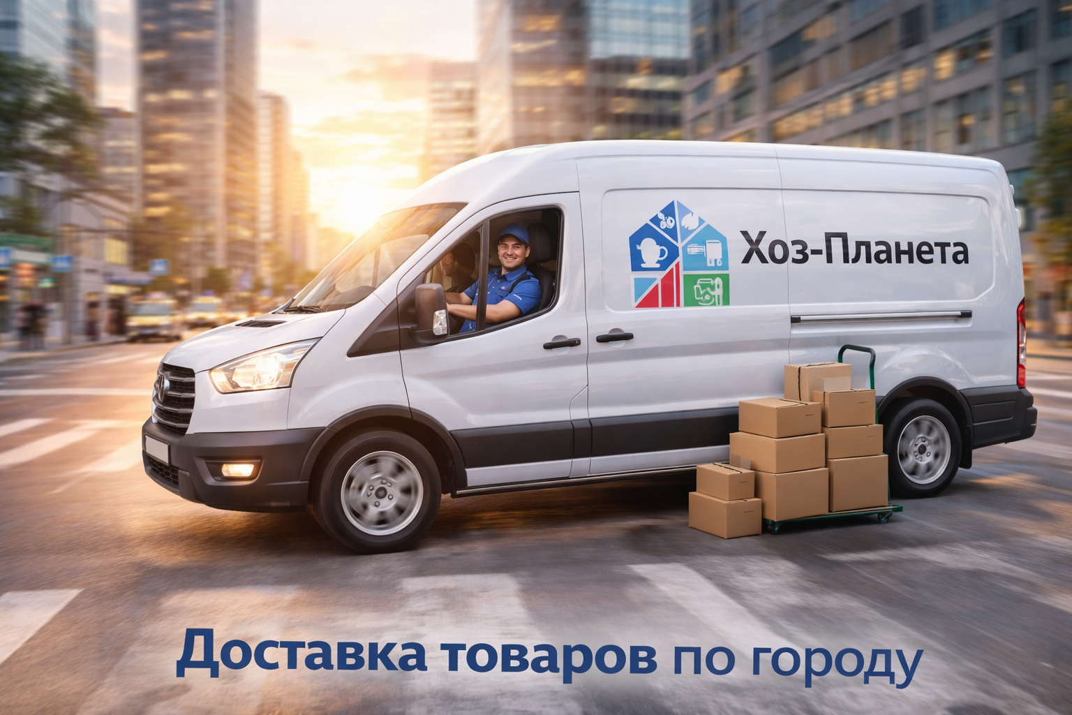 Доставка товаров по городу