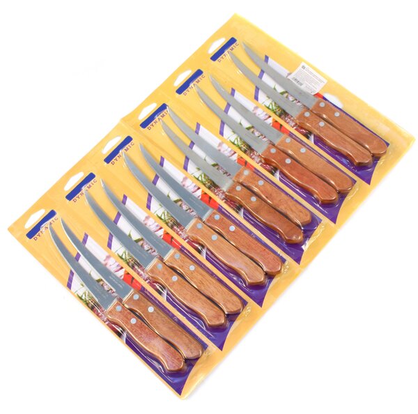 Нож tramontina12шт томатная с деревянной ручкой AH-KD-01 (50шт)