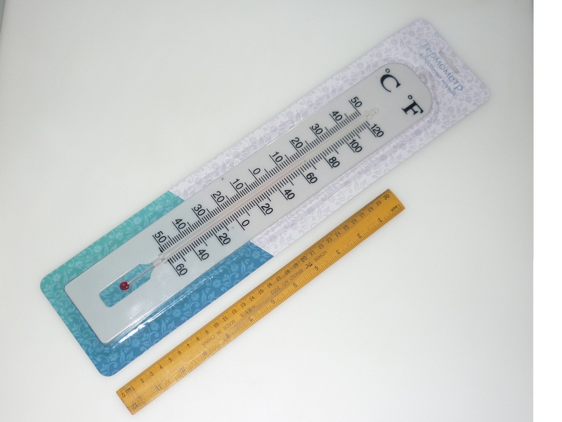 Термометр бытовой фасадный малый ТБ-45М