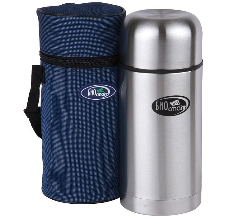 Термос ш/г NT-1000  суповой в чехле (BIOSTAL), шт