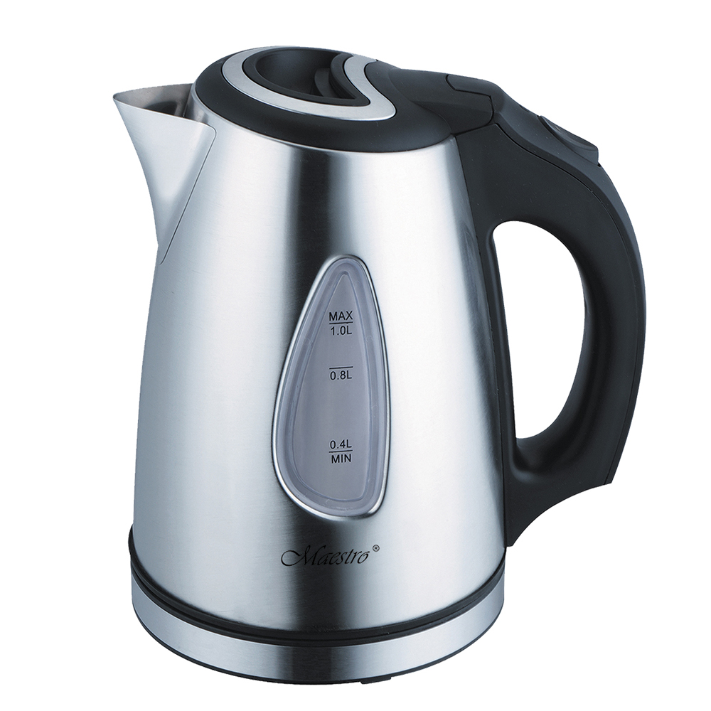 Чайник MAESTRO электрический металлический 1л.   - MR-029New