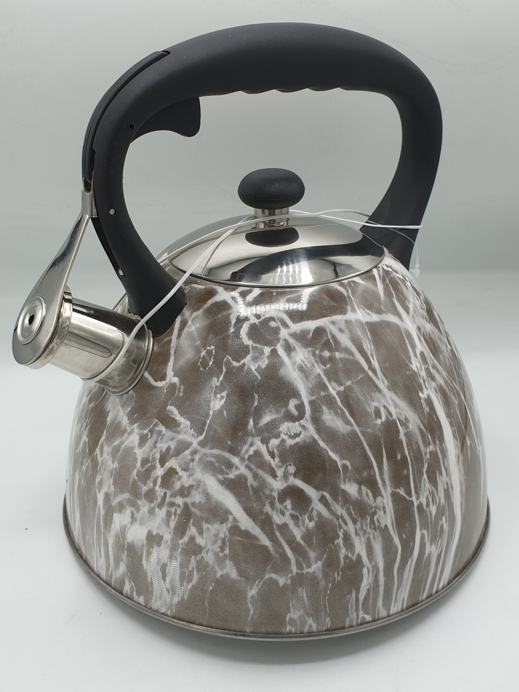 Чайник ARSHIA 3л. (светло-коричневый мрамор)  - 908QCZ