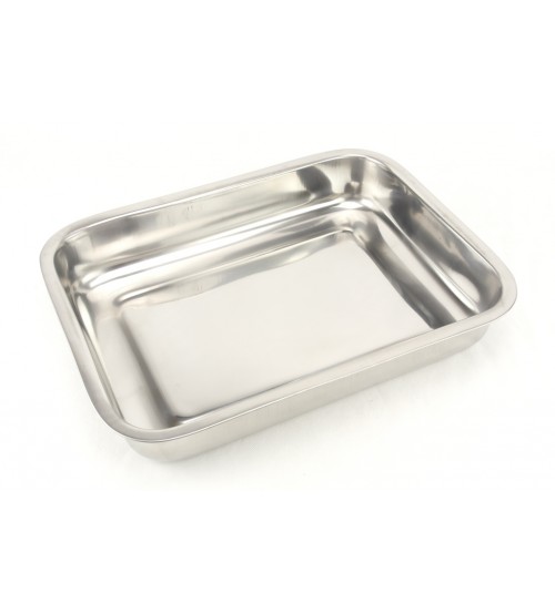 Противень из нержавеющей стали 50х35х4,5см 1й-сорт AH-5095 (50шт)