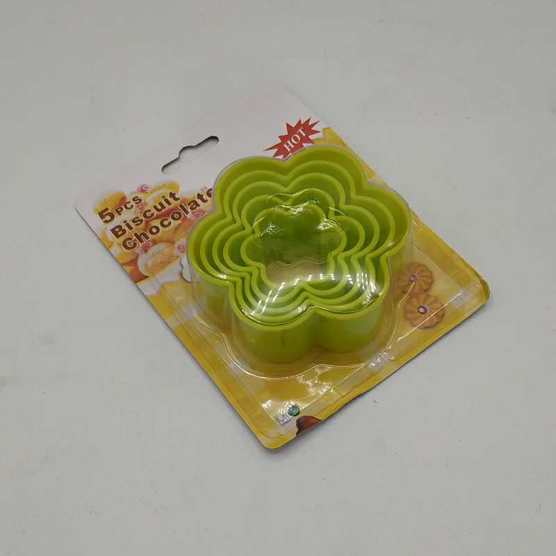 Набор формочек ЦВЕТОЧЕК для выпечки (5 штуки)