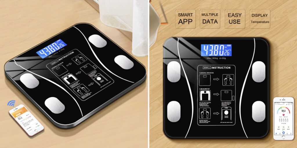 Умные весы с Bluetooth напольные электронные до 180kg BH-435(15шт)