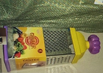 Тёрка 4-х гранная с пластиковой ручкой, большая GRATER AH-4RB (96 шт)