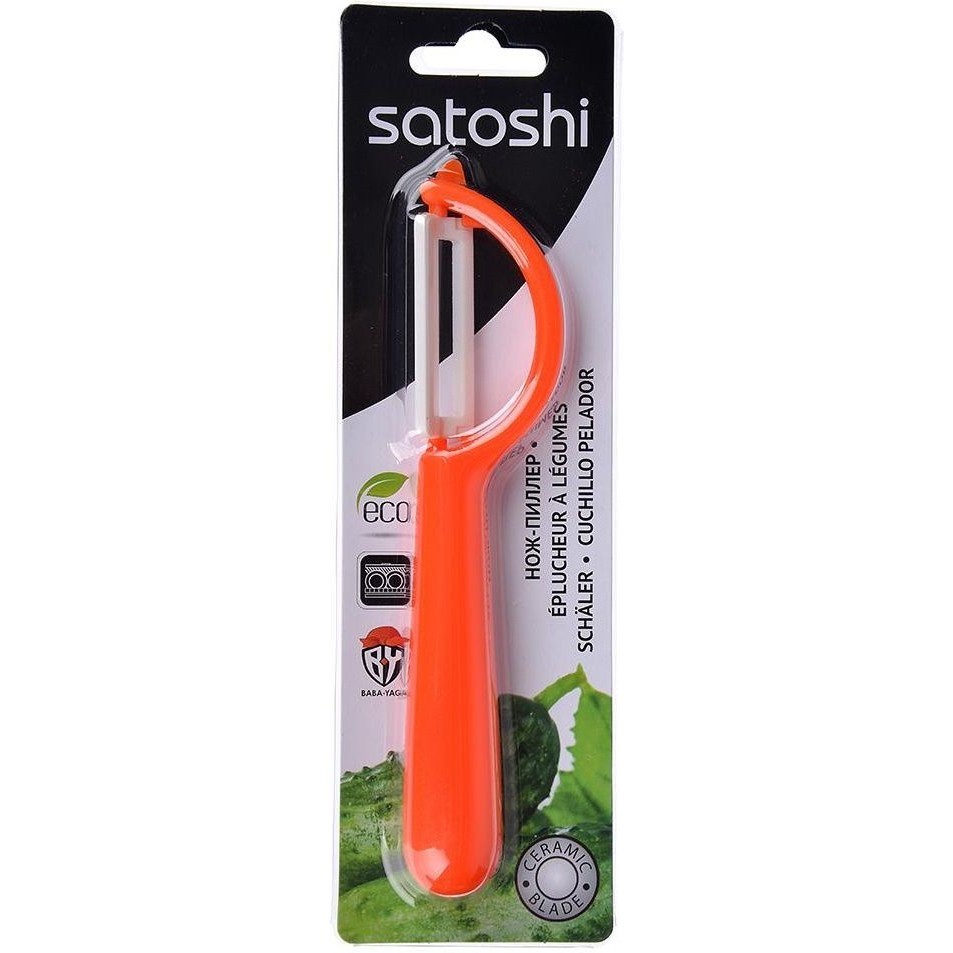 SATOSHI Ханкан Нож-пиллер, керамическое вертикальное лезвие