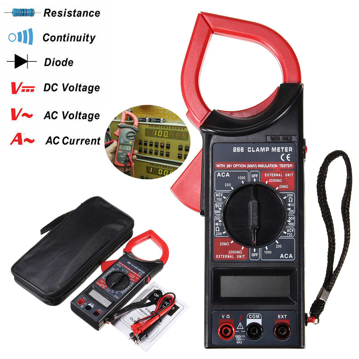 Мультиметр DT-266 AH-251(40шт)