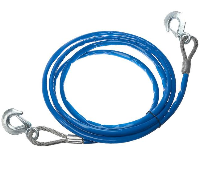 Трос буксировочный 8мм 4 метра G-575(30шт)