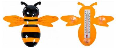 Термометр ПЧЕЛКА оконный  для крепления на стекло - AH1-77 (100шт)