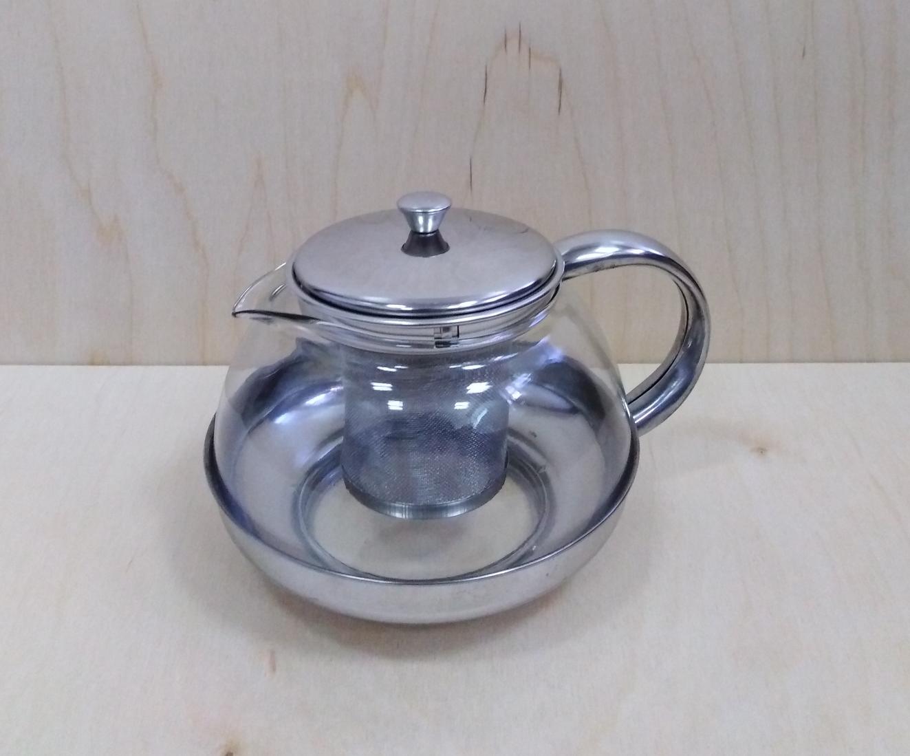 Чайник MULTILPLYFUNCTION POT заварочный стеклянный 1050мл. - 38-В