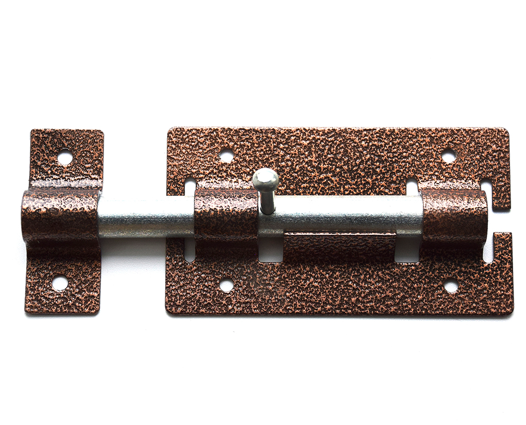 Задвижка дверная ЗД-01 медь