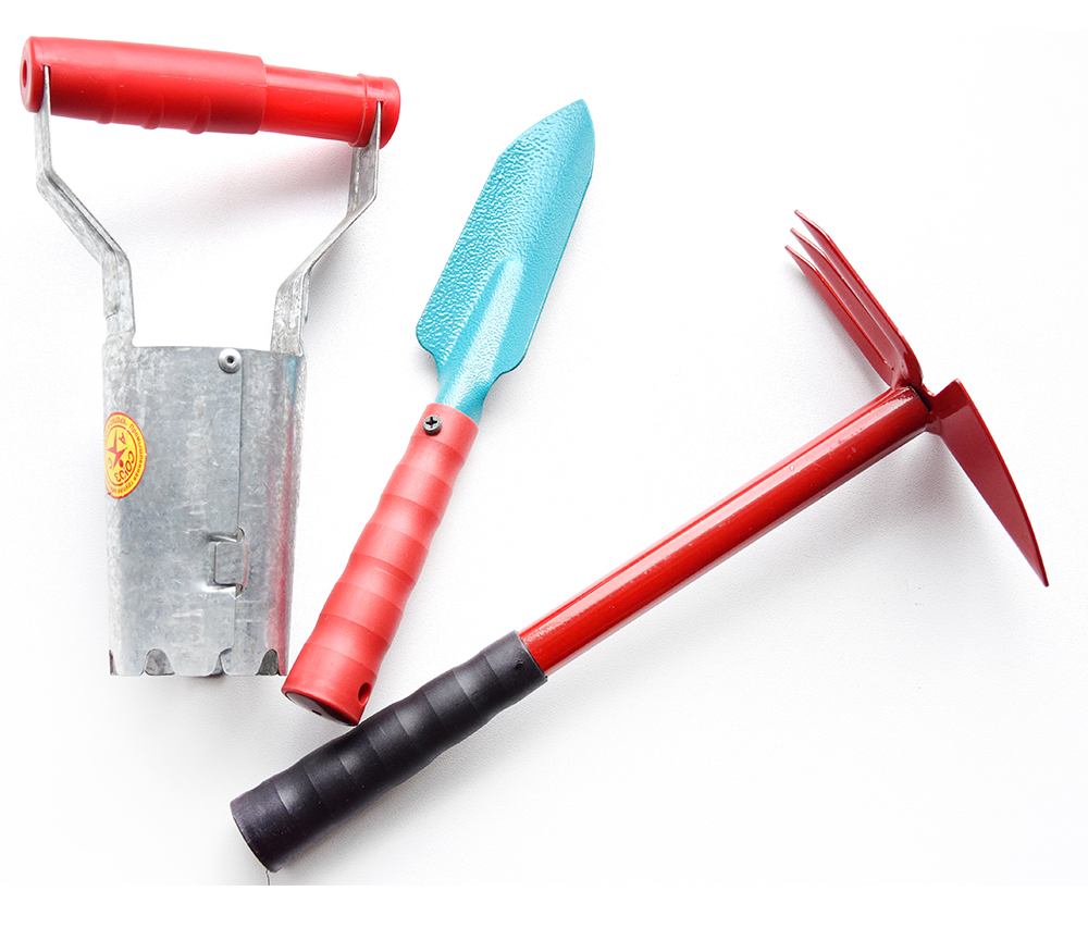 Комплект для посадки (конус, мотыжка, совочек)