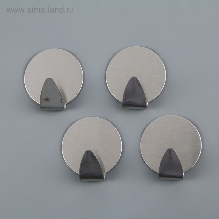 Набор крючков металлический круглая 4шт AH-2101 (192шт)