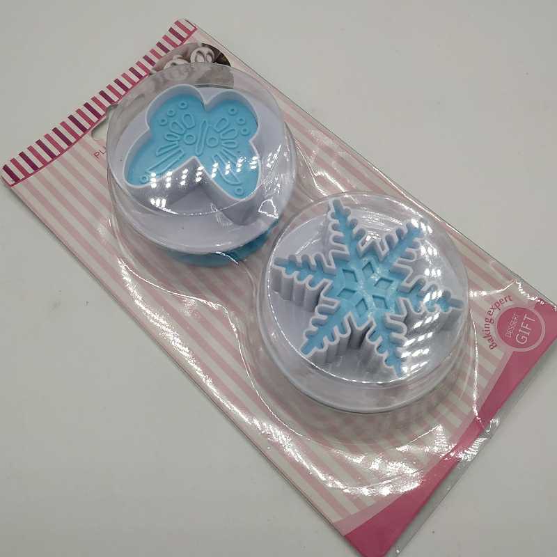 Формы БАБОЧКА И СНЕЖИНКА  кондитерские для выпечки - s774