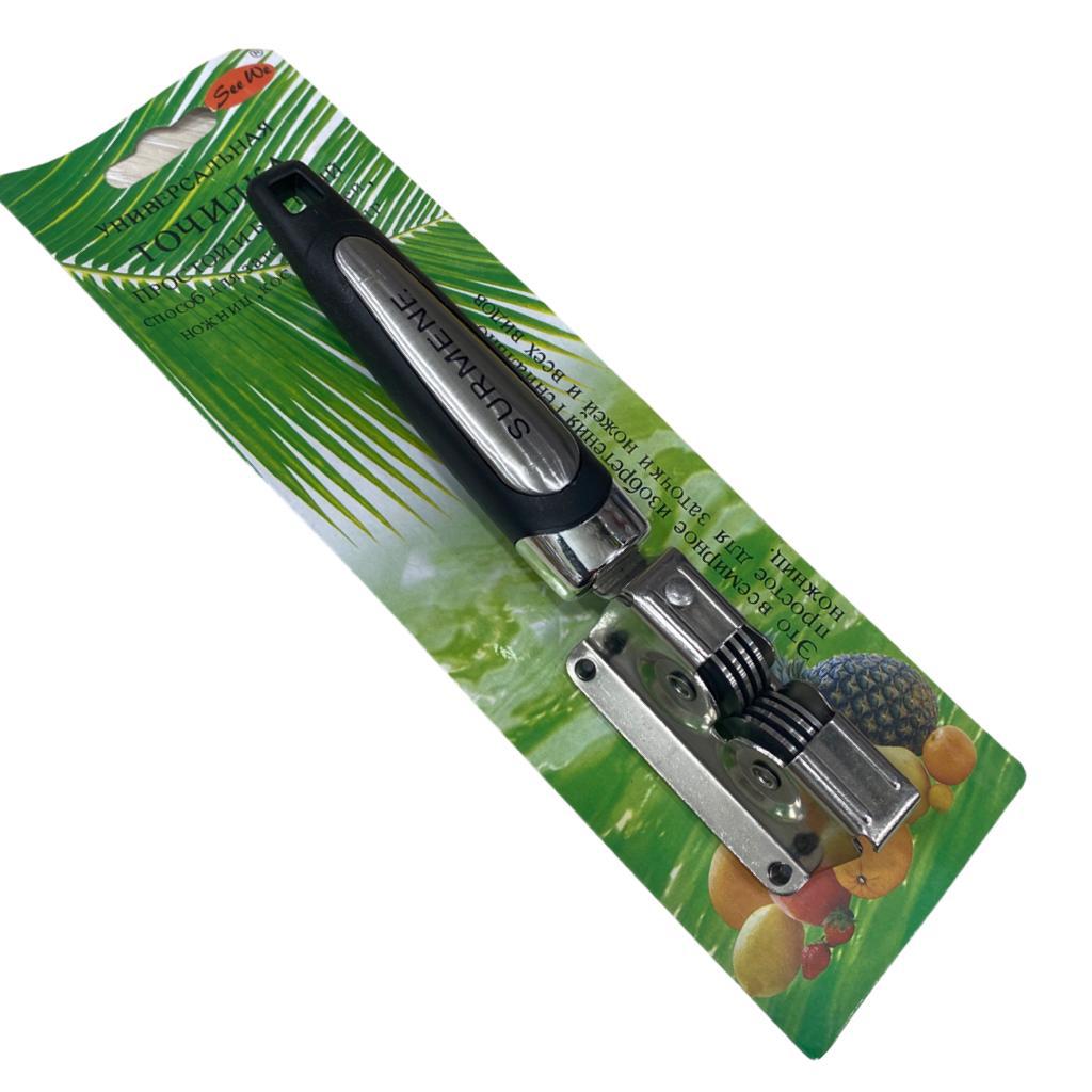 Точилка универсальная зеленая упаковка