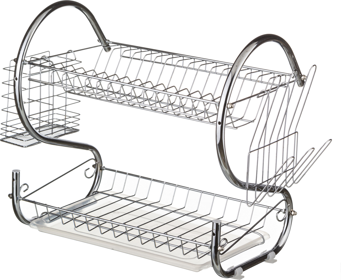 Сушилка для посуды, двухярусная 36 см AH-43 (12 шт)