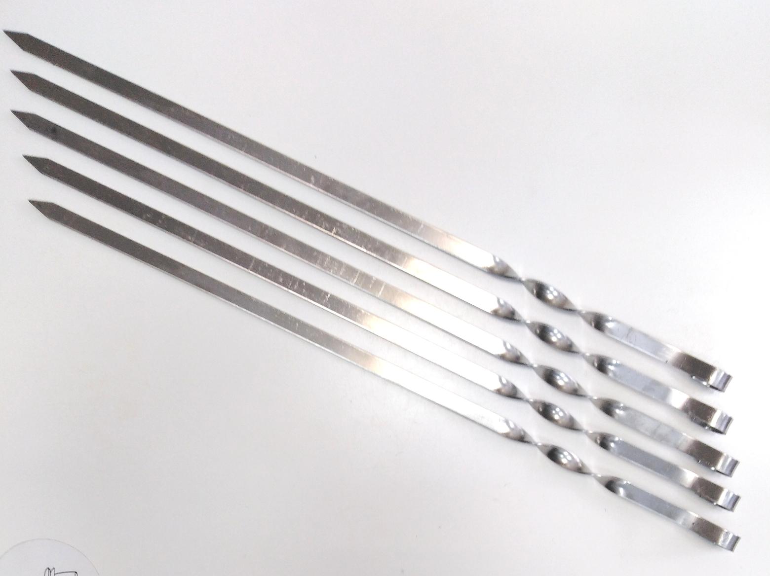 Шампура плоские 1,5 мм.