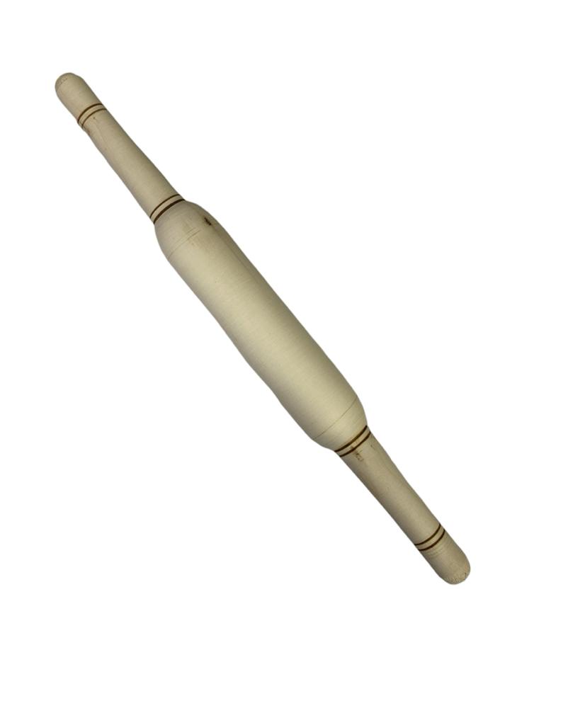 Скалка деревянная узкая 37см