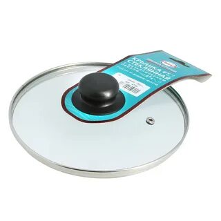 Арт.4720 Крышка TimA стеклян с металл/обод 20 см