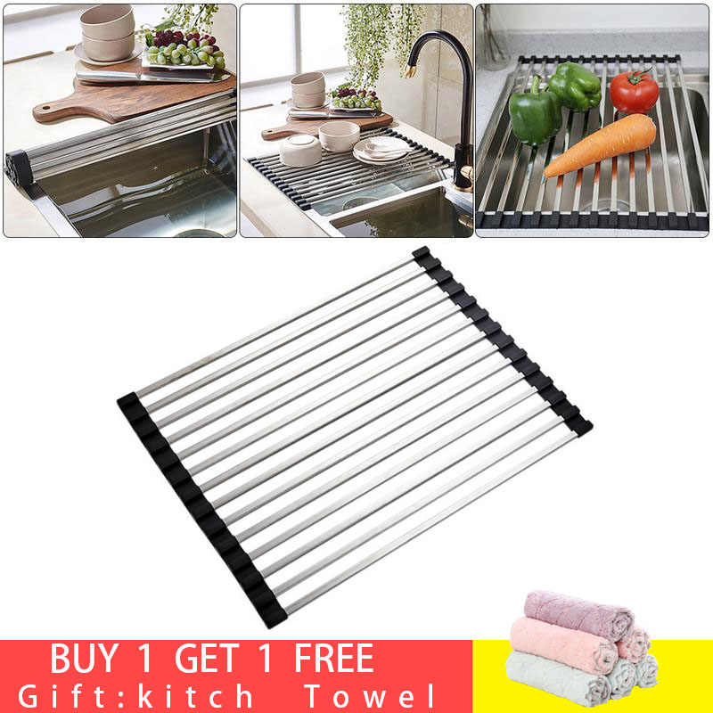 Сушилка из нержавеющей стали для посуды 40/34см. - С3440