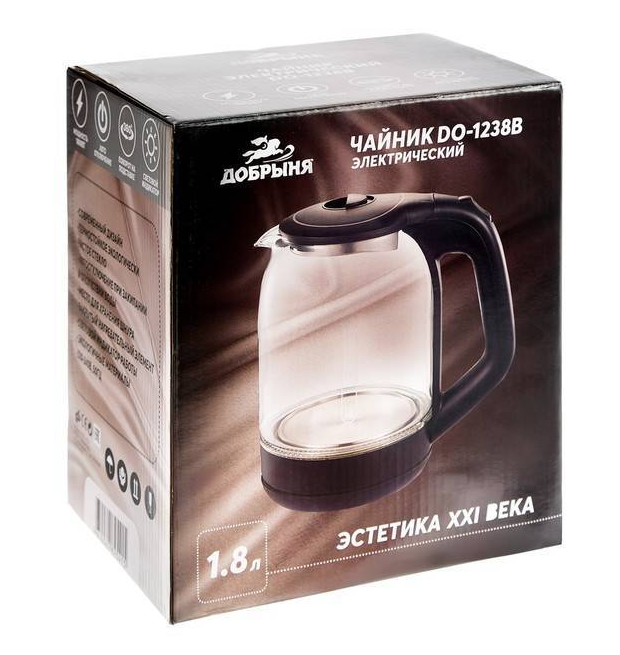 Добрыня Чайник эл DO-1238B (1.8л)