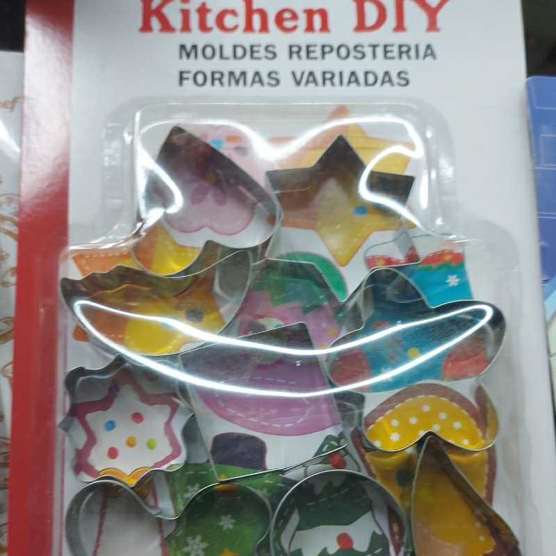 Набор кулинарных фигурных формочек для выпечки кондитерских изделий